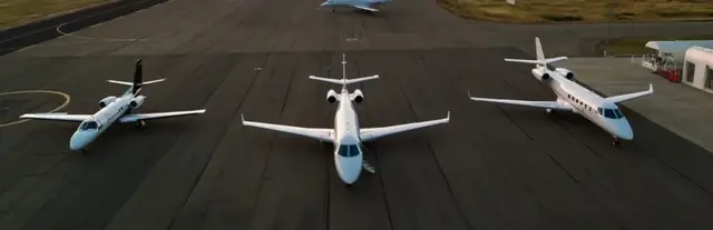 Managed jet fleet